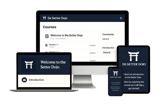 De Setter Dojo - Exclusief Membership